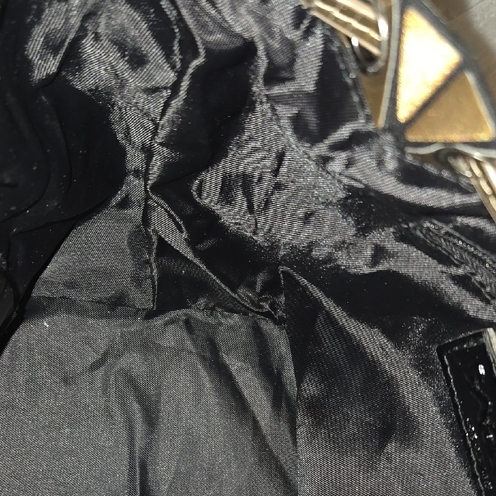 Issey Miyake Geometric Patterned Brown Bucket Bag - image 5